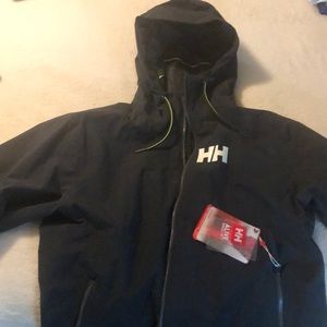 Helly Hansen rain coat.